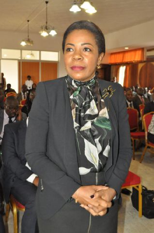 Mme Rachel Ebaneth, Présidente d'AWEP GABON